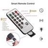 Gresonic Fairy Lights Plug in 300LED 30m/99ft Warm White 8