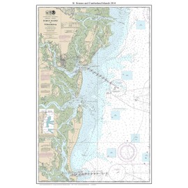 St Simons & Cumberland Islands 2014 - Nautical Map - Georgia -80000 11502 - Custom Reprint