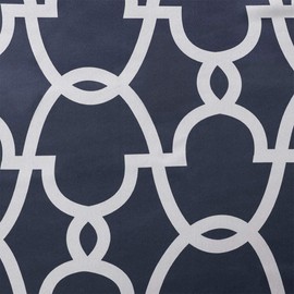 Exclusive Home Curtains Gates Sateen Blackout Thermal Window Curtain Panel Pair with Grommet Top, 52x96, Peacoat Blue 2 Count