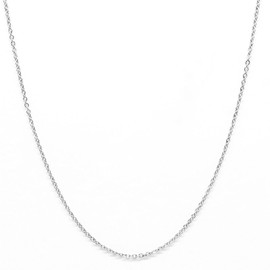 ROQUE Necklace, Chain, Single Item, Surgical Stainless Steel, Hypoallergenic, Stainless Steel, No Gemstone
