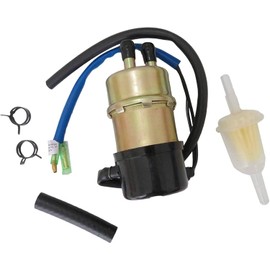 60LPH Electric Fuel Pump for Kawasaki Mule 3010 KAF620E 4x4 2001-2008 / Mule 3010 KAF620H 4x4 2003-2008 / Mule 3010 KAF620J 4x4 Trans 2005-2008/ Mule 3010 KAF620K 4x4 Trans 2005-2008