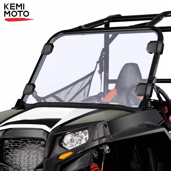 KEMIMOTO UTV Full Windshield PC For Polaris RZR 570 800/4