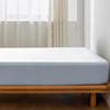 MooMee Fitted Bottom Sheet Only 100% Washed Cotton Linen Like