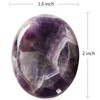 Artistone Crystal Thumb Worry Stone Polished Palm Chakra Thumb Worry