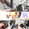 Bike Saddle Bag Repair Tools Kits Cycling Rear Seat Bag