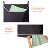 SAVERHO XL Hanging Laundry Hamper Bag, Black Door Hanging Hamper