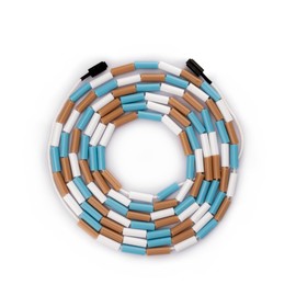 Picsil Insigne Jump Rope, Versatile Speed Rope in 3 Modalities, Fast, Weighted or Crossover Jump Rope, Adaptable to Any Type of Training From Speed to Strength Work (Copper, Crossover)