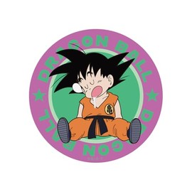 Small Planet Dragon Ball Character Sticker Goku Circle Purple x Green