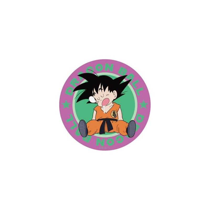 Small Planet Dragon Ball Character Sticker Goku Circle Purple x