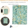 PACKOVE Funda De Libro De Tela Ajustable Protectora Y Decorativa