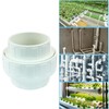 Luomorgo 2" PVC Union Pipe Fitting, 2 Pcs Socket x