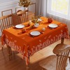 Siilues Fall Tablecloth, Fall Decor Leaves Table Cloths Seasonal Thanksgiving