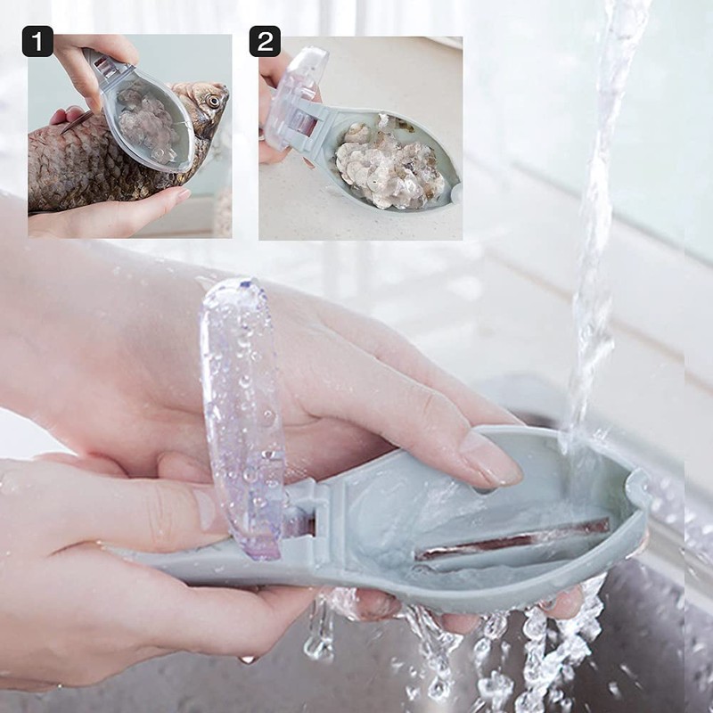 Fish Scaler, Fast Fish Scale Remover, Fish Descaler Tool Skin