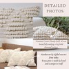 Heavenera Set of 2 Decorative Boho Diamond Throw Pillow Covers