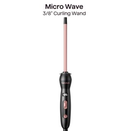 Wavytalk Micro Wave 3/8” Curling Wand:_pink