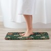 Ansouyi 20x30 Inch William Morris Bath Mat, Compton Floral Art