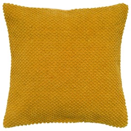 Rizzy Home T05279 Decorative Pillow, 20"X20", Yellow/Orange/Yellow