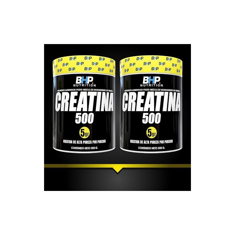 BHP NUTRITION- CREATINA ULTRA MONOHIDRATADA 500grs