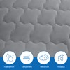 Cot Mattress Pad Waterproof, Quilted Cot Size Mattress Pads Protector