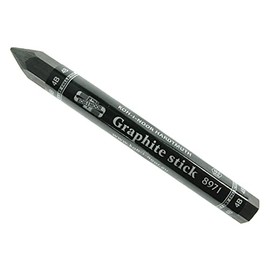 Koh-I-Noor 33897104 Progresso Jumbo Woodless Graphite Pencil 4B, Grey
