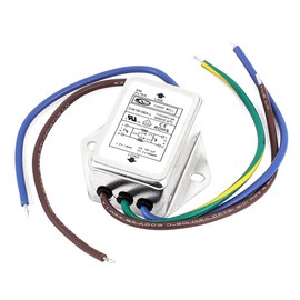 uxcell AC 115/250V 6A CW1B-06A-L Noise Suppressor Power EMI Filter