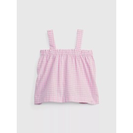Gap NWT BABY GAP 5T LILAC PINK GINGHAM SUMMER TOP