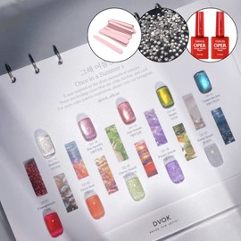 Divock Divok That Summer 3 Syrup Reflective Glitter Magnetic Gel 10 Piece Set + 2 Top Gels / 디보크 그해여름3 시럽 반사 글리터 자석젤 10종 세트+탑젤2개