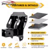 DYSO Steel 2" Rear Receiver Tow Hitch for Honda Talon