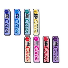 Pilot HRF7C-20 Color Eno Refill, 0.03 inch (0.7 mm), Set of 8 Colors