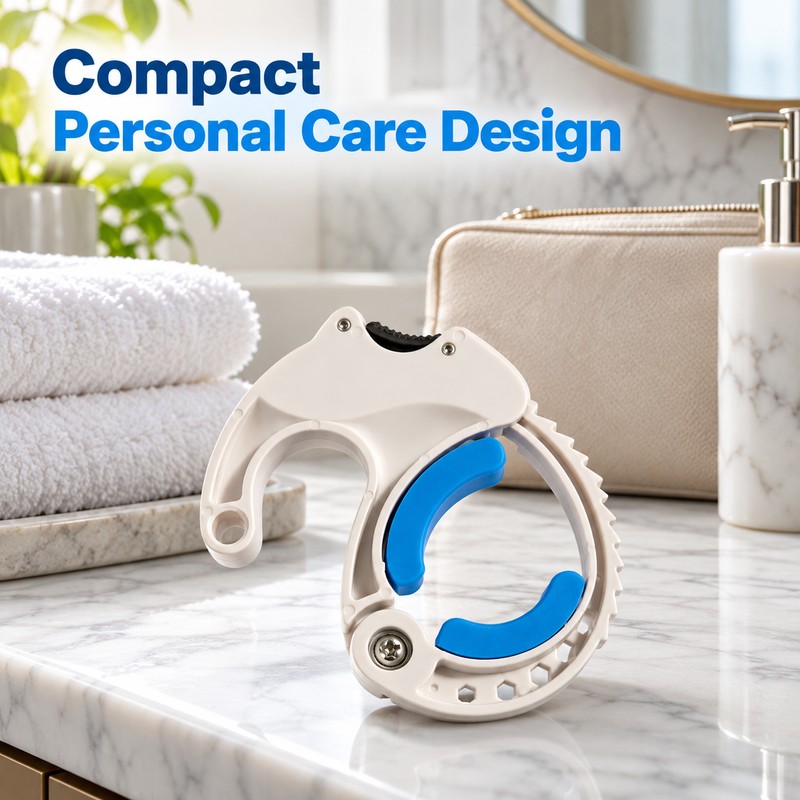 Adjustable Men's Personal Wellness Clamp for Intimate Use – Blue