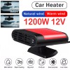 Unbranded 1200W Portable Electric Car Heater 12VDC Heating Fan Defogger