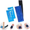 Gel Ice Pack Wrap for Injuries, Reusable Cold/Hot Compress for