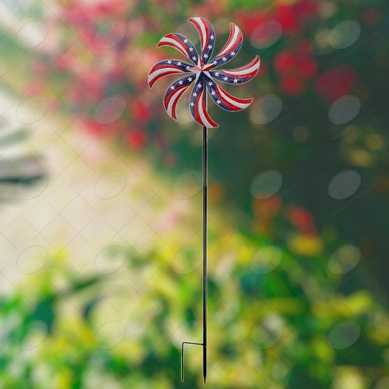 Red Carpet Studios 34702 Spinner Stake, Patriotic