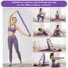 Yoga Straps for Stretching, Elastic Bands for Exercise 12 Gears