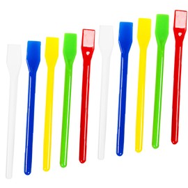 Operitacx 20pcs Pigment Palette Stick Paint Mixing Sticks Paint Stirring Sticks Tempera Paint Sticks Paint Garage Door Bottom Seal Sticks for Crafting Mix Stick re-usable