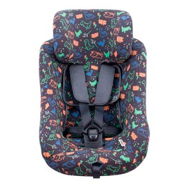 JYOKO KIDS Cotton Cover Liner compatible with Joie Spin 360, Nuna REBL (Happy Dino)