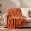 BATTILO HOME Chenille Throw Blanket for Couch, Soft Warm Cozy
