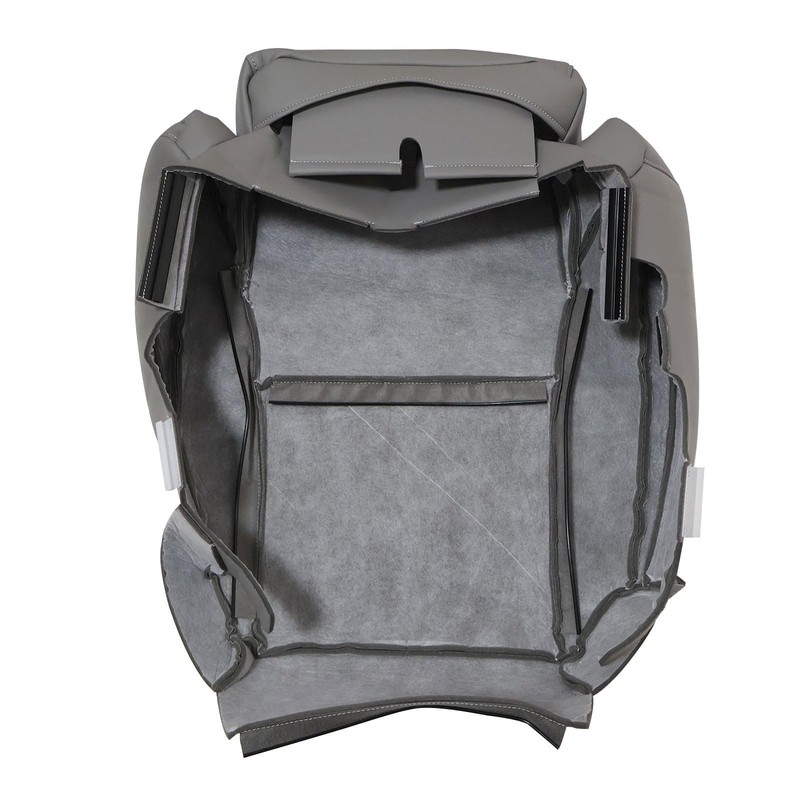 SecosAutoparts Driver & Passenger Side Bottom Replacement Leather Seat Covers