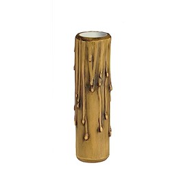 B&P Lamp® 4" Antique PolyBeesWax® Candle Covers, Fits Candelabra Sockets