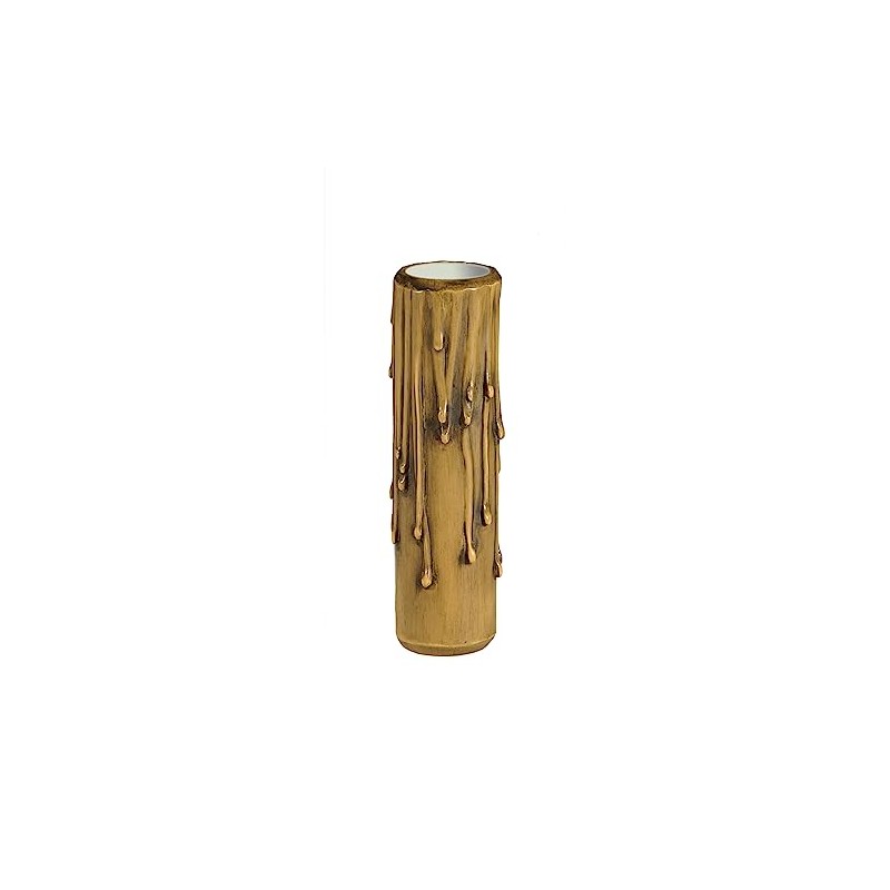 B&P Lamp® 4" Antique PolyBeesWax® Candle Covers, Fits Candelabra Sockets