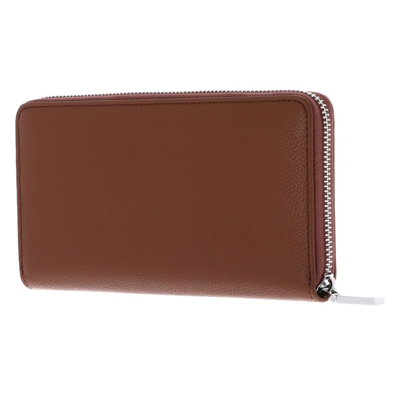 HUGO Women's Chris Ziparound R. Zip_Around_Wallet, Rust/Cooper220