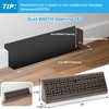Landhoow 2 Pack 18 Inch Baseboard Register Vent Covers, Oil
