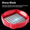 Geedel Chip Cutter, Potato Cutter with 3 Stainless Steel Blades,