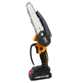 MITOOL KIT Cordless Chainsaw 20V With 2.0ah Battery 6-Inch Hand-held Mini Pruning Saw