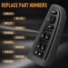 15883323 Front Driver Side Door Lock and Power Window Switch