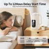 Kuhuz Nut Milk Maker,42oz Plant Based Milk Machine For Homemade