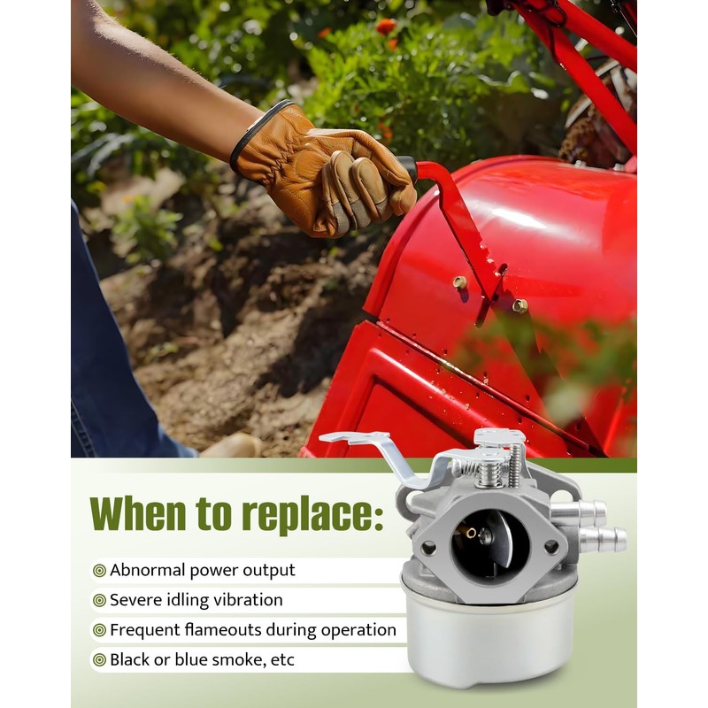 Carburetor Fit for Troy Bilt Super Bronco 21A-643B711 Tiller Replacement