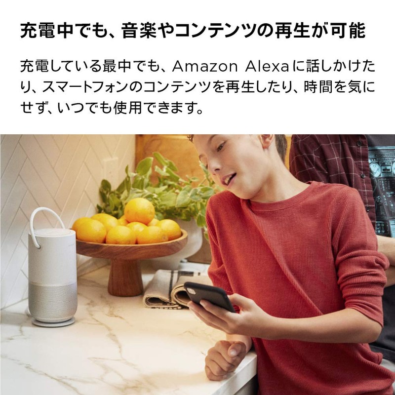 BOSE PORTABLE HOME SPEAKER Charging Cradle - Lux Silver