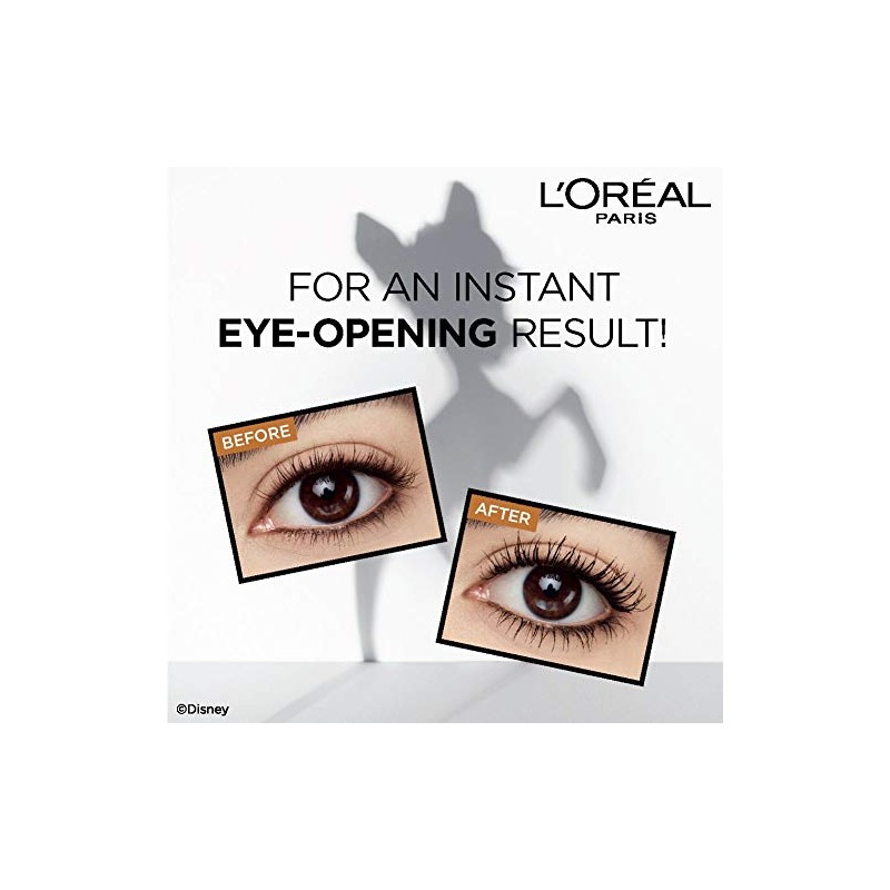 Máscara de pestañas lavable LOreal Paris Bambi Eye, Doe Eyes,