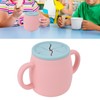 Silicone Toddler Cup Drop Proof Portable Baby Training Cup with